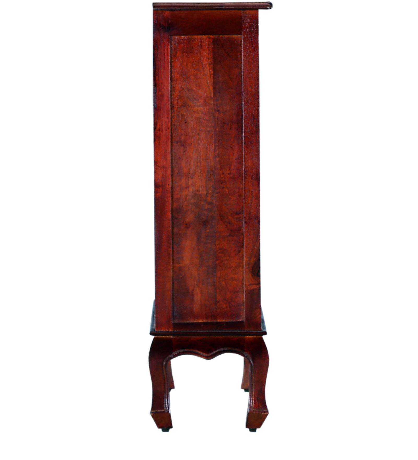 Morgan Book Shelf Cum Display Unit in Honey Oak